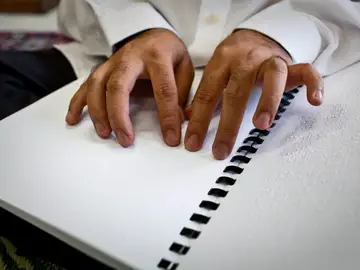 Texto en braille Texto en braille