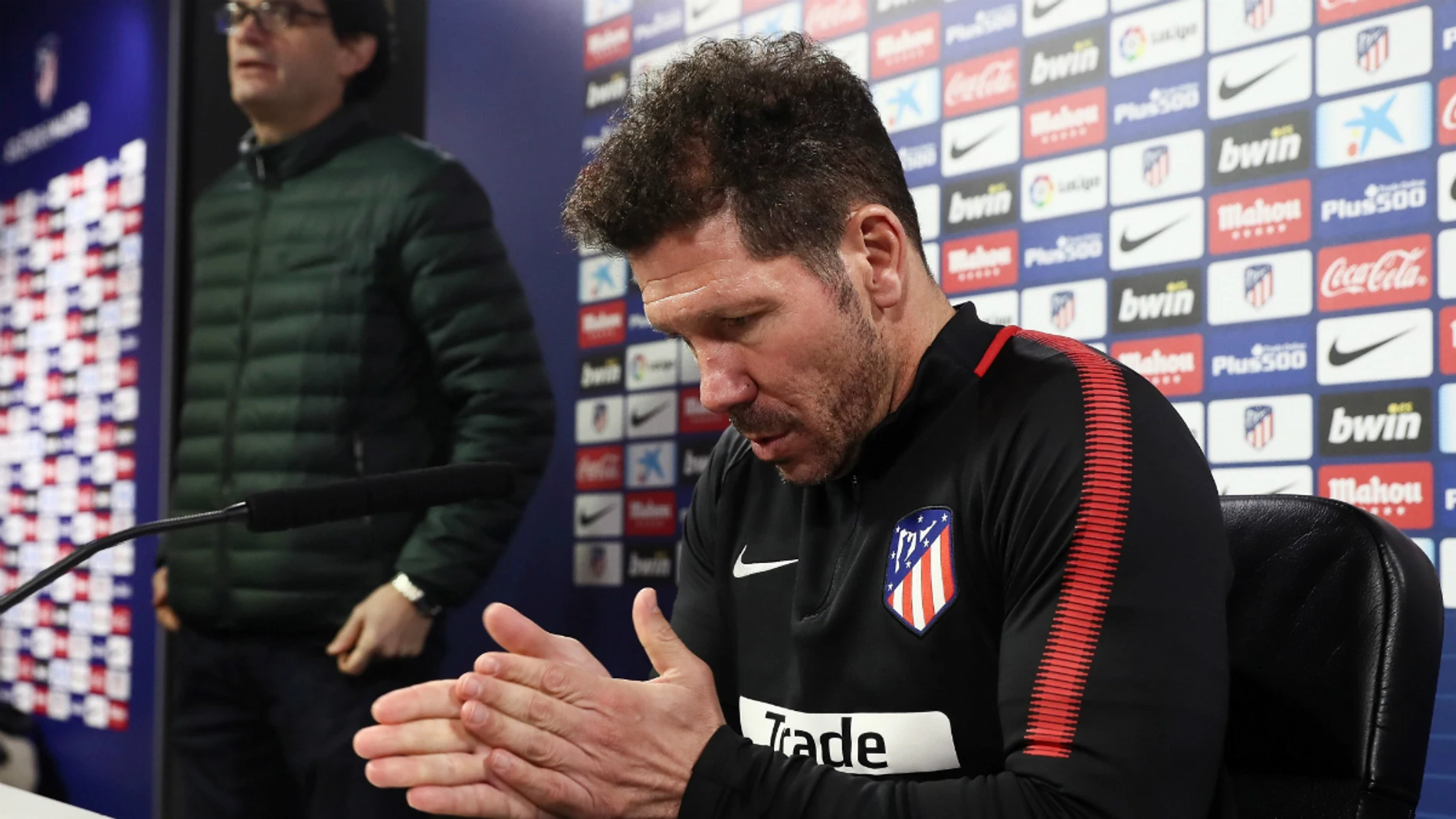 Diego Simeone, en rueda de prensa Diego Simeone, en rueda de prensa