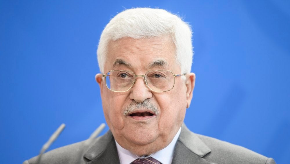 El presidente palestino, Mahmud Abás