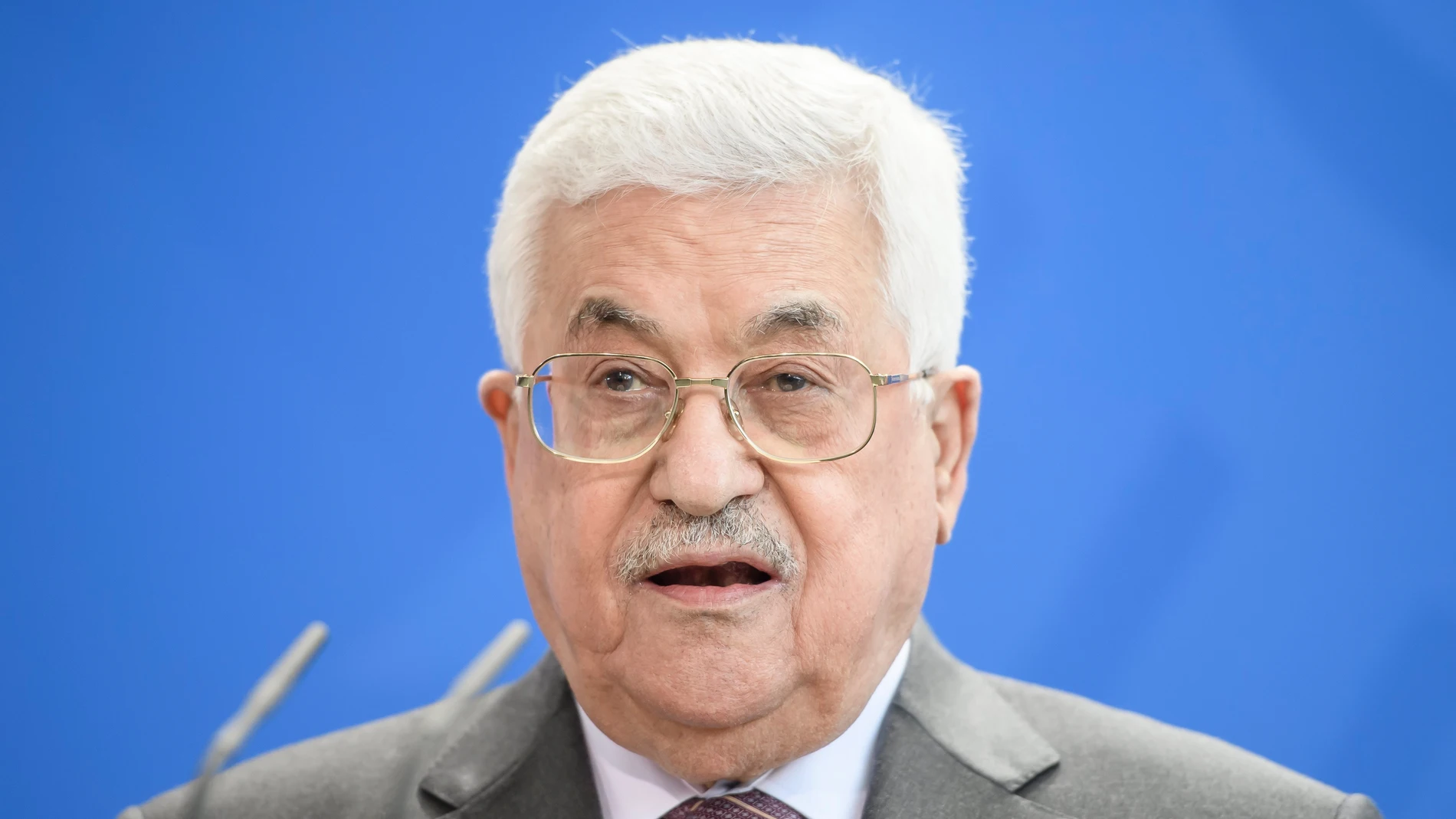 El presidente palestino, Mahmud Abás El presidente palestino, Mahmud Abás