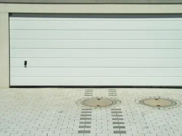 Puerta de un garaje Puerta de un garaje