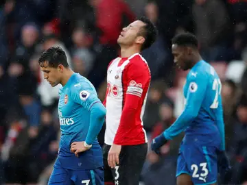 Giroud evita la derrota del Arsenal contra el Southampton Giroud evita la derrota del Arsenal contra el Southampton