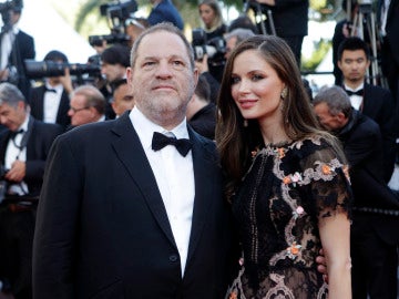 Harvey Weinstein y su exmujer Georgina Chapman Harvey Weinstein y su exmujer Georgina Chapman