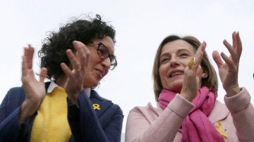 Marta Rovira y Carme Forcadell