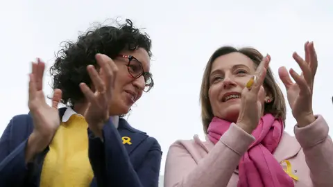 Marta Rovira y Carme Forcadell Marta Rovira y Carme Forcadell