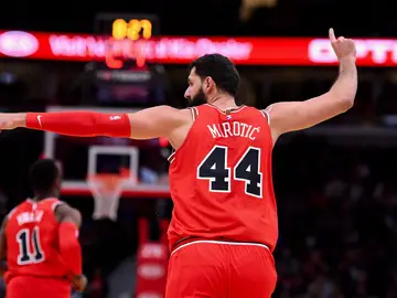 Nikola Mirotic, en el paritdo con los Chicago Bulls Nikola Mirotic, en el paritdo con los Chicago Bulls