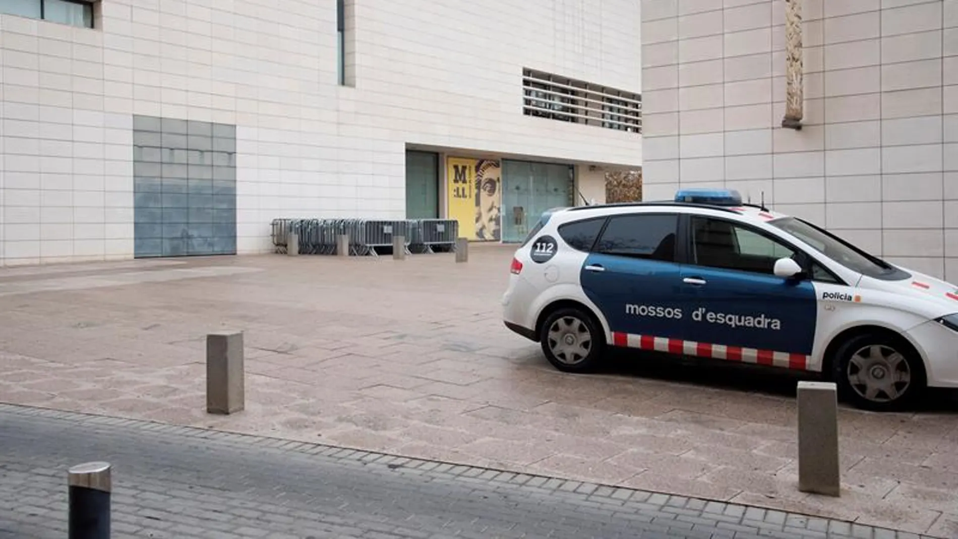 Imagen de archivo de un coche de los Mossos d'Esquadra Imagen de archivo de un coche de los Mossos d'Esquadra