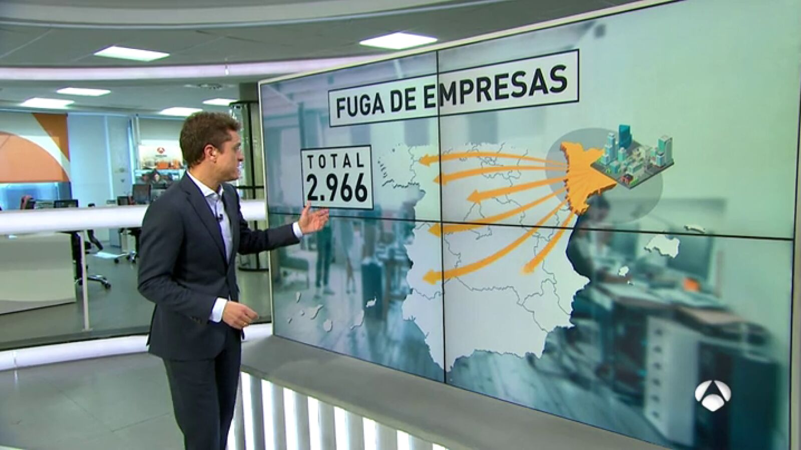 La fuga de empresas de Cataluña continúa: ya se han marchado 2.966