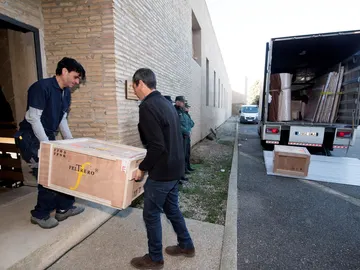 Las obras del Monasterio de Villanueva de Sijena (Huesca) Las obras del Monasterio de Villanueva de Sijena (Huesca)