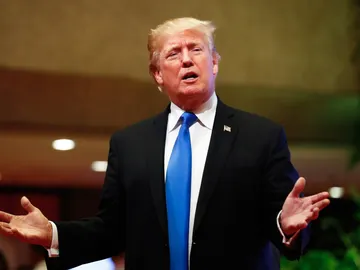 El presidente de Estados Unidos, Donald Trump El presidente de Estados Unidos, Donald Trump