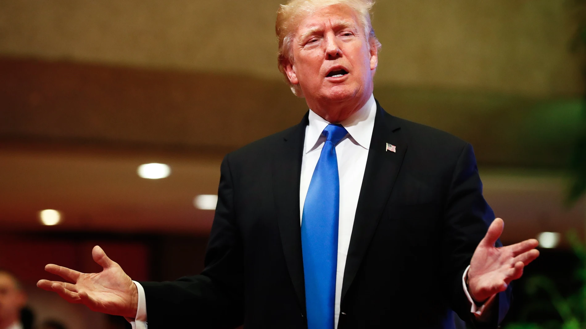 El presidente de Estados Unidos, Donald Trump El presidente de Estados Unidos, Donald Trump
