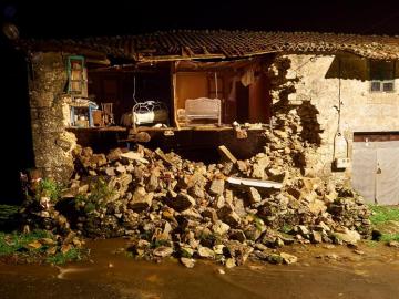 Destrozos en Galicia tras el paso de la borrasca 'Ana'