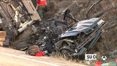Mueren tres jóvenes en un accidente de tráfico en Cuenca