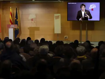 El expresidente Carles Puigdemont El expresidente Carles Puigdemont