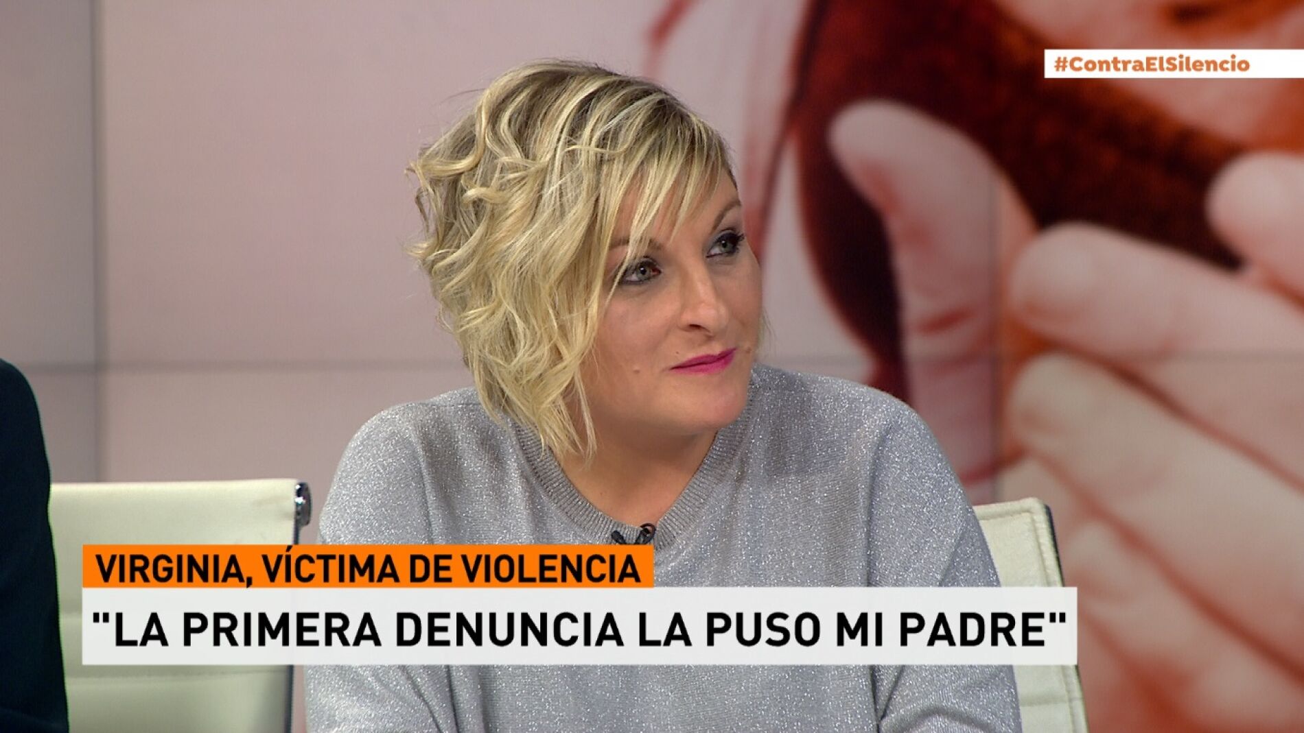 Virginia, víctima de la violencia de género