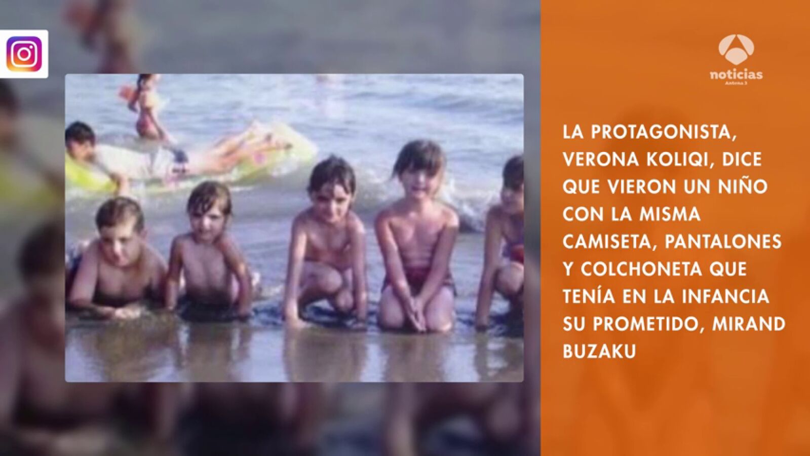 Un hombre descubre que aparece en una foto de la infancia de su prometida cuando aún no se conocían