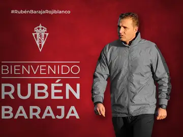 Rubén Baraja, nuevo entrenador del Sporting Rubén Baraja, nuevo entrenador del Sporting