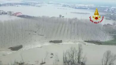 Miles de evacuados en el norte de Italia por las inundaciones