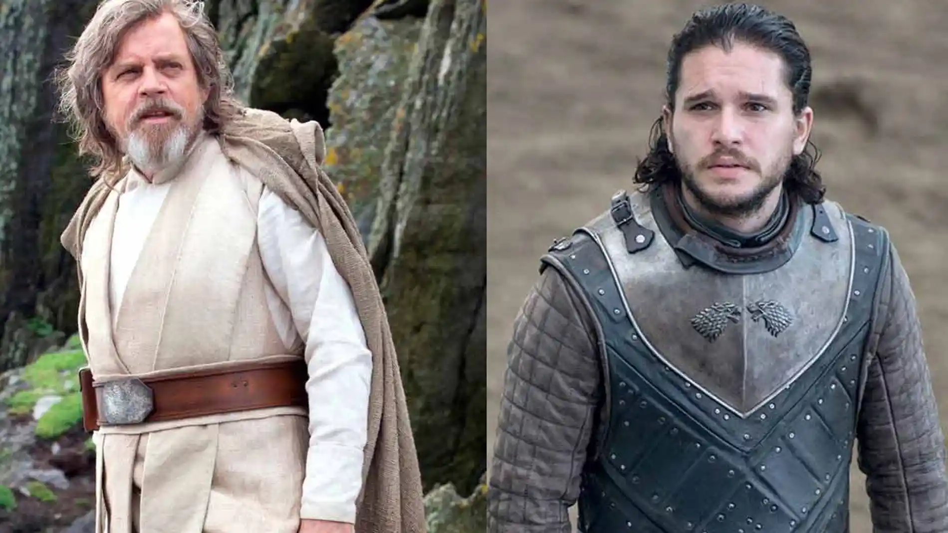 Luke Skywalker y Jon Snow