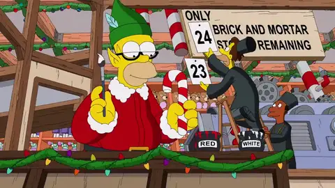 'Los Simpson' dan la bienvenida a la navidad con esta divertida cabecera 'Los Simpson' dan la bienvenida a la navidad con esta divertida cabecera