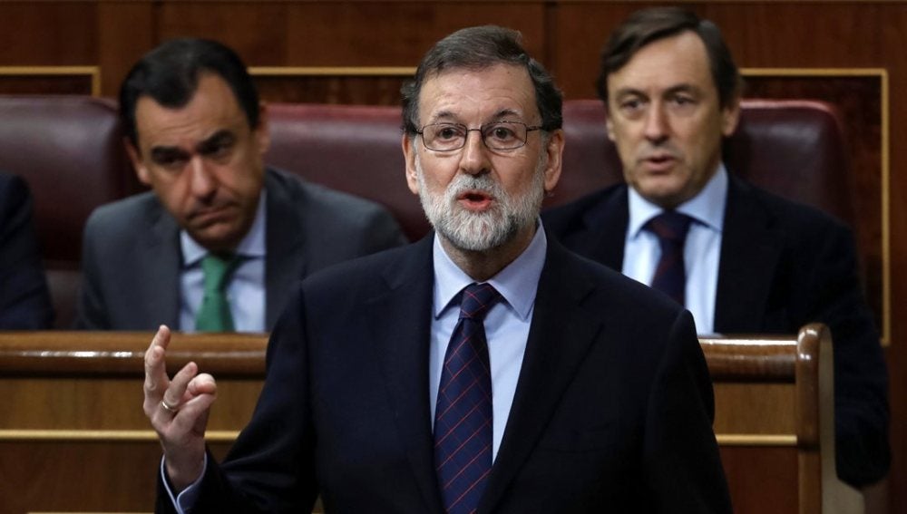 Mariano Rajoy en el Congreso de los Diputados