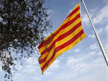 La bandera catalana La bandera catalana
