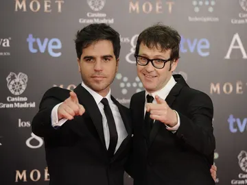 Joaquín Reyes y Ernesto Sevilla en los Goya 2014 Joaquín Reyes y Ernesto Sevilla en los Goya 2014