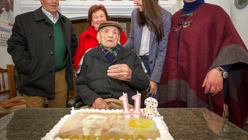 El extremeño Francisco Núñez Olivera, el hombre más longevo del mundo