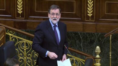 Mariano Rajoy, en la sesión de control