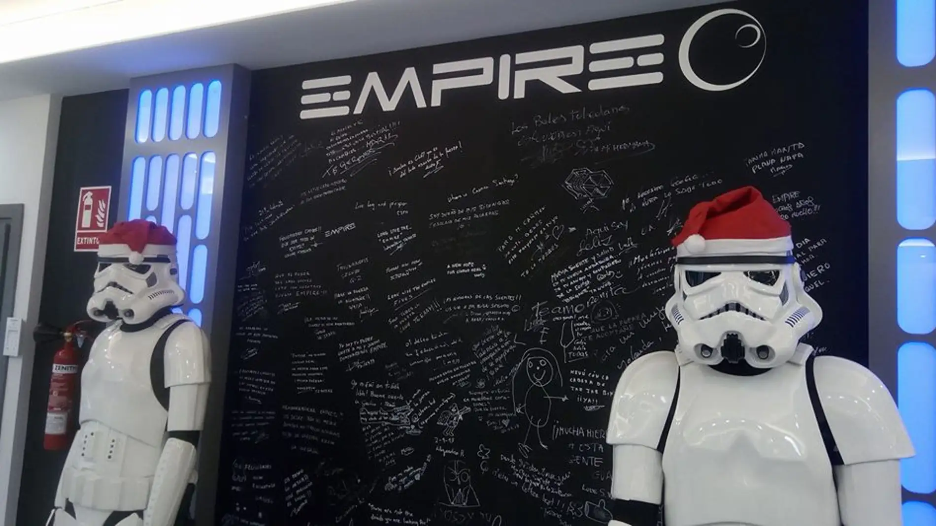 Empire, un homenaje a Star Wars.