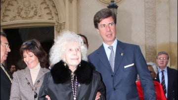 Cayetano Martínez de Irujo y la Duquesa de Alba