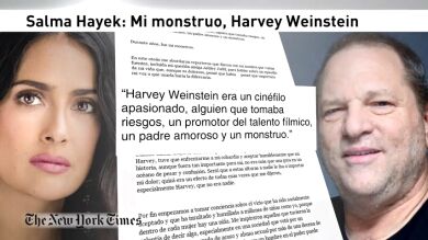 Salma Hayek denuncia que Harvey Weinstein la acosó y amenazó de muerte