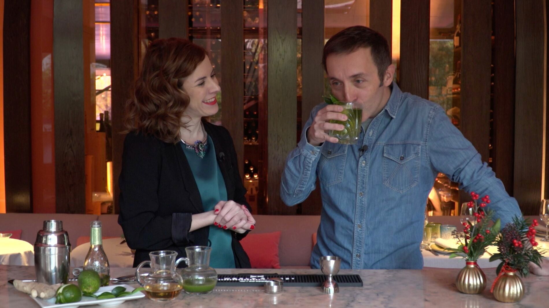Un cóctel 'detox' para que las fiestas no pesen tanto.