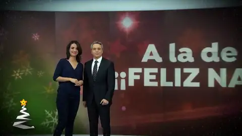 Antena 3 Noticias les desean unas felices fiestas con un cómico spot: ¡A la de tres! Antena 3 Noticias les desean unas felices fiestas con un cómico spot: ¡A la de tres!
