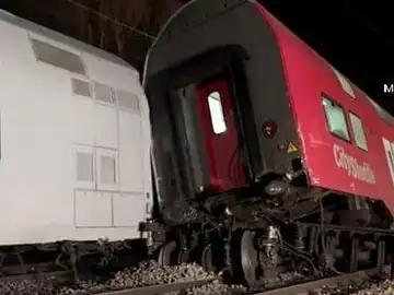 Accidente de tren en Austria Accidente de tren en Austria