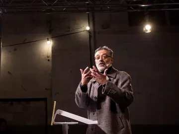 El cabeza de lista de la CUP, Carles Riera El cabeza de lista de la CUP, Carles Riera