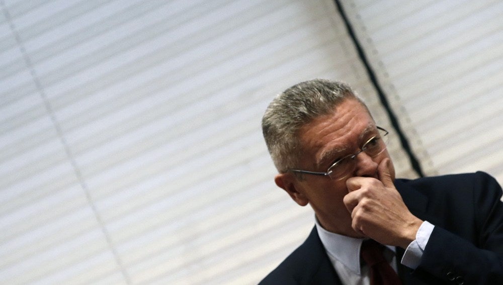 El ex presidente de la Comunidad de Madrid y ex ministro de Justicia, Alberto Ruíz-Gallardón.