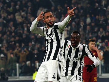Benatia celebra un gol de la Juventus