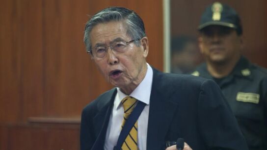 Fotograf&iacute;a de archivo del expresidente peruano Alberto Fujimori