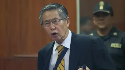 Fotografía de archivo del expresidente peruano Alberto Fujimori Fotografía de archivo del expresidente peruano Alberto Fujimori