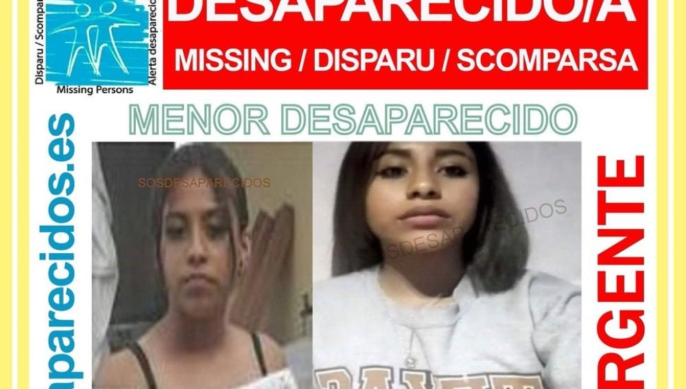 La joven desaparecida en Parla