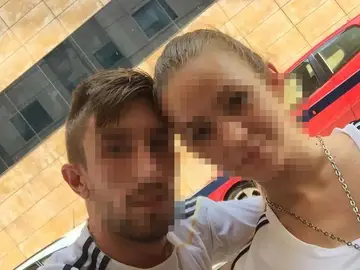 La joven de Benicàssim en una foto con su entonces pareja La joven de Benicàssim en una foto con su entonces pareja