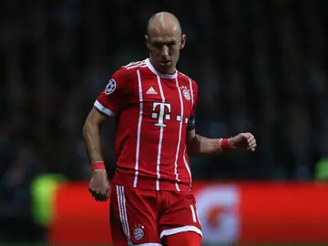 Robben, en un partido con el Bayern Robben, en un partido con el Bayern