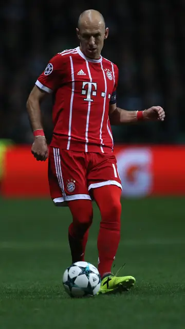Robben, en un partido con el Bayern Robben, en un partido con el Bayern