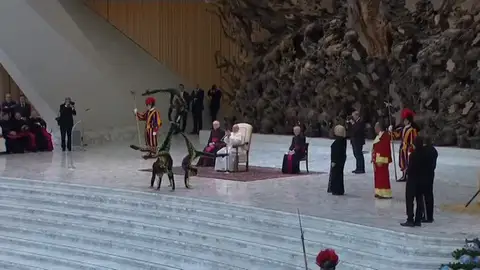 El papa lamenta la "desnaturalización" de la Navidad El papa lamenta la "desnaturalización" de la Navidad