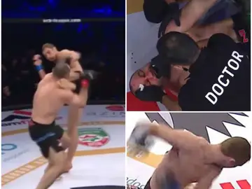 Brutal KO en la MMA Brutal KO en la MMA