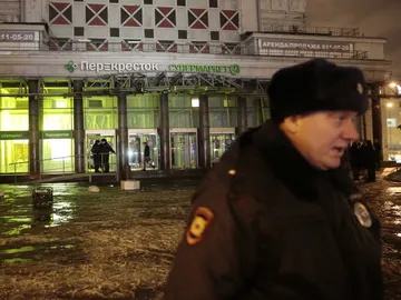 Explosión en un supermercado en Rusia Explosión en un supermercado en Rusia