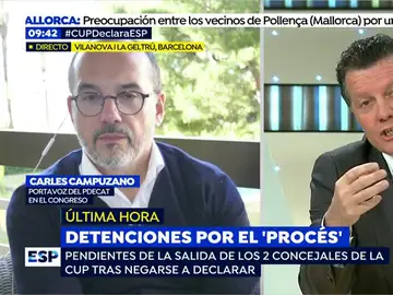 Carles Campuzano, en Espejo Público Carles Campuzano, en Espejo Público