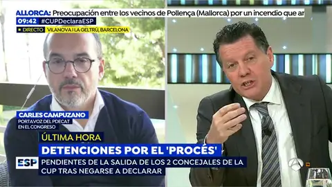 Carles Campuzano, en Espejo Público Carles Campuzano, en Espejo Público