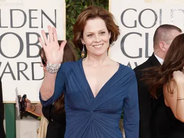 Sigourney Weaver en los Globos de Oro Sigourney Weaver en los Globos de Oro